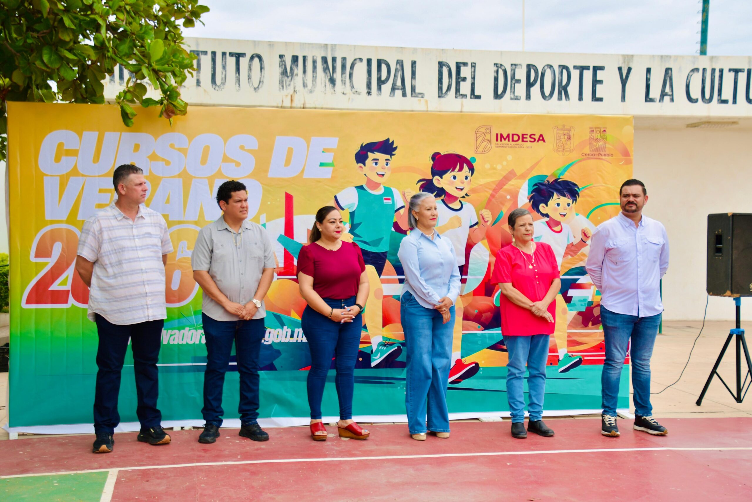 Salvador Alvarado impulsa el deporte y la sana convivencia con el arranque de los Cursos de Verano IMDESA 2026