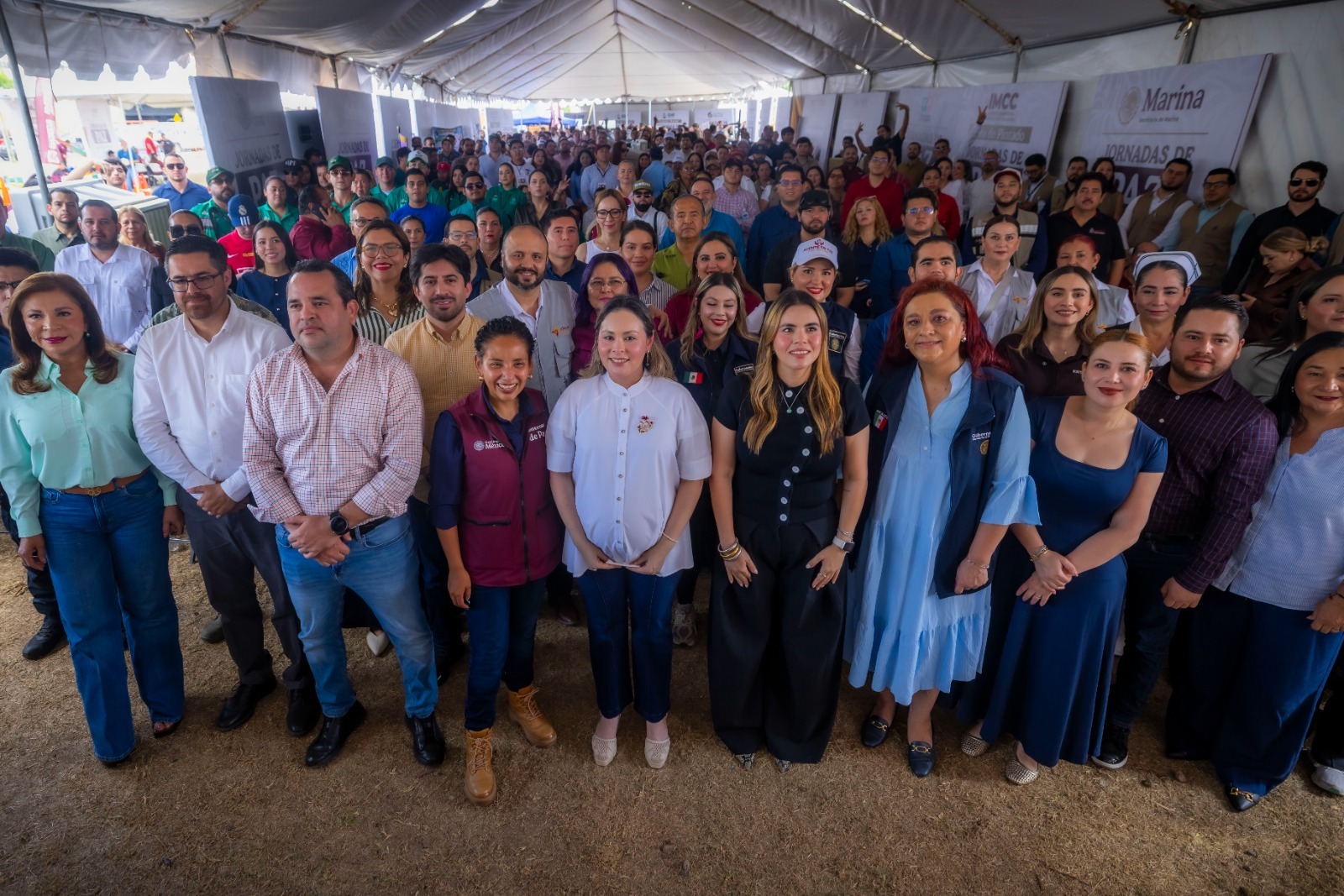 Pone en marcha la Gobernadora Yeraldine las Jornadas de Paz en Culiacán