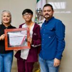 Lupita López reconoce el esfuerzo y talento del atleta Jorge Manuel Sepúlveda Cruz