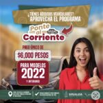 “Regresa “Ponte al Corriente”; ahora beneficia a propietarios de vehículos modelo 2022 y anteriores”